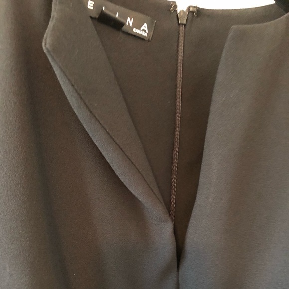 Full length black evening dress - Picture 4 of 5